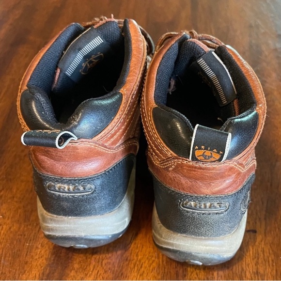 Ariat Women's 9.5 Terrain Waterproof Leather Work Hiking Boots Outdoors Gorpcore - Picture 4 of 6